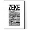 Zeke Poster