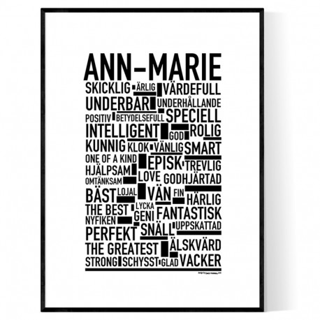 Ann-Marie Poster