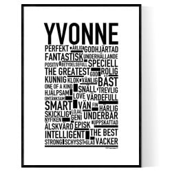 Yvonne Poster