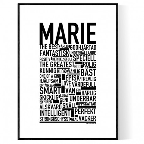 Marie Poster