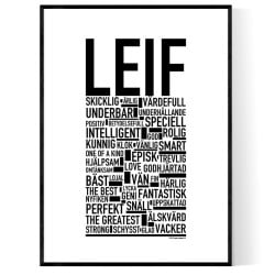 Leif Poster