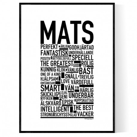 Mats Poster