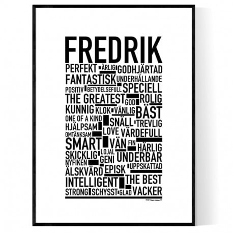 Fredrik Poster