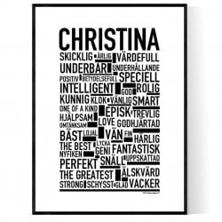 Christina Poster