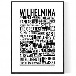 Wilhelmina Poster