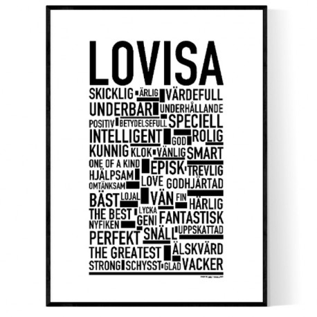 Lovisa Poster