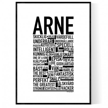 Arne Poster