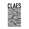 Claes Poster