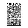 Adolfsson Poster