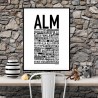 Alm Poster