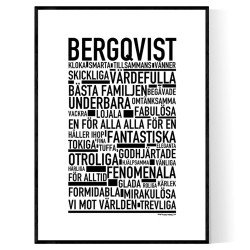 Bergqvist Poster
