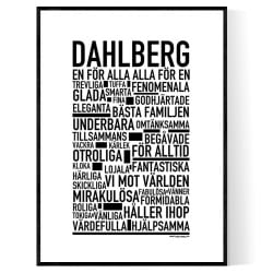 Dahlberg Poster