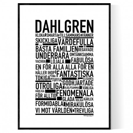 Dahlgren Poster