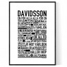 Davidsson Poster