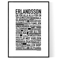Erlandsson Poster