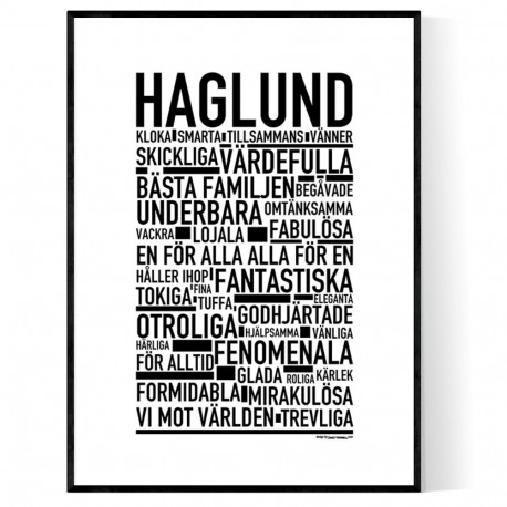 Haglund Poster