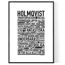 Holmqvist Poster