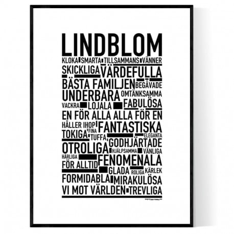 Lindblom Poster