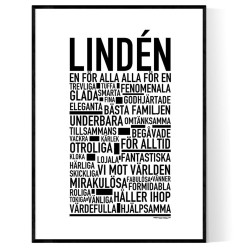 Lindén Poster