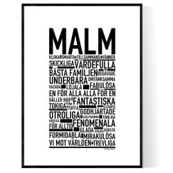 Malm Poster