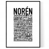 Norén Poster
