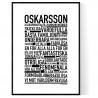 Oskarsson Poster