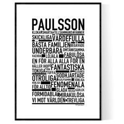 Paulsson Poster