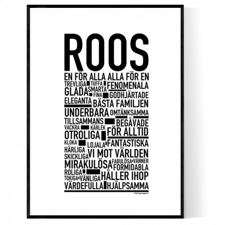 Roos Poster