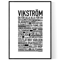 Vikström Poster