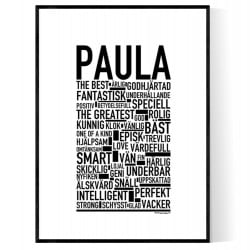 Paula Poster