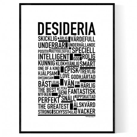 Desideria Poster