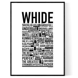 Whide Poster