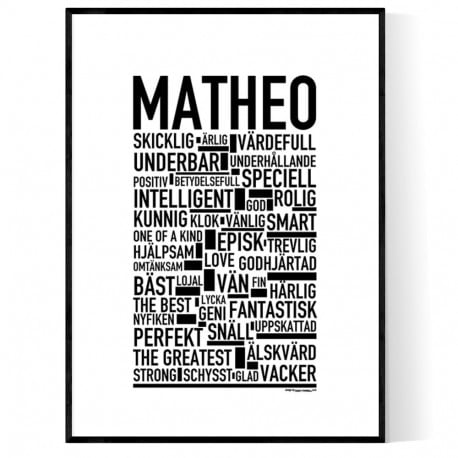 Matheo Poster