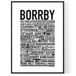 Borrby Poster
