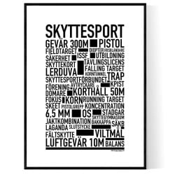 Skyttesport Poster