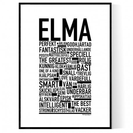Elma Poster