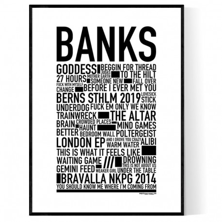 Banks Poster