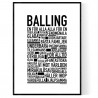 Balling Poster