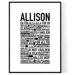 Allison Poster