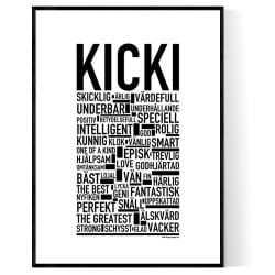 Kicki Poster