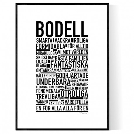 Bodell Poster