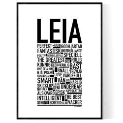 Leia Poster