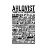 Ahlqvist Poster