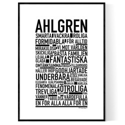 Ahlgren Poster