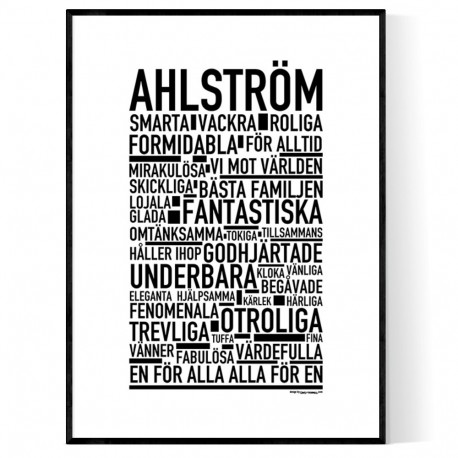 Ahlström Poster