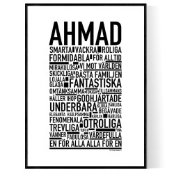 Ahmad Poster