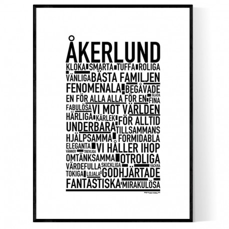 Åkerlund Poster