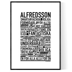 Alfredsson Poster