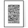 Antonsson Poster