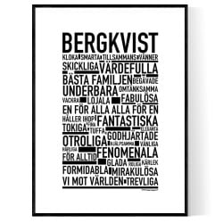 Bergkvist Poster